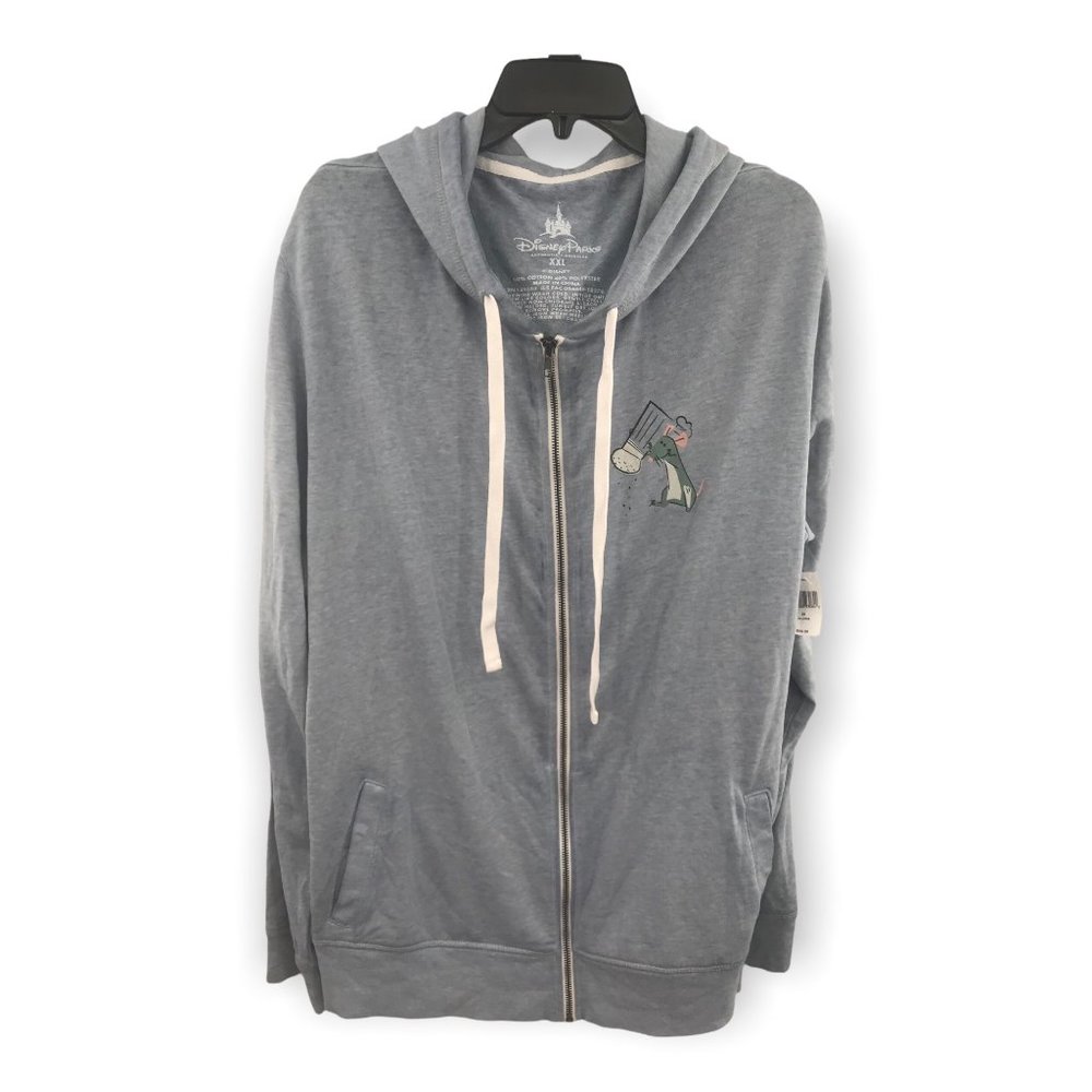 *Disney Parks 2018 Epcot Food Wine Festival Passholder Hoodie Jacket Remy 2X NWT